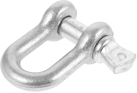 Yardenfun Manille Dancrage Galvanisée avec Goupille à Vis Manille de Levage Robuste pour Élingue et Remorquage Acier Haute Résistance Sécurisée et Légère pour Industriels