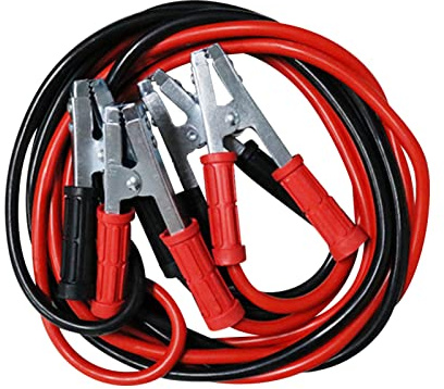 Cavo per jumper booster pesante starter di alimentazione di emergenza per 3000A per saltare batteria per auto batterie morti 16ft