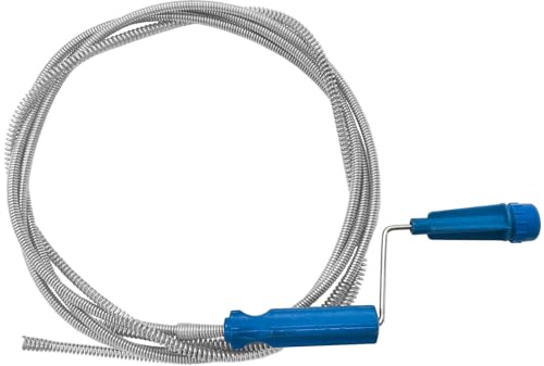 Cable Desatascador Tuberias,3m Alambre Desatascador,Espiral para Desatascar Tuberias para Fregadero Bañeras Lavabo