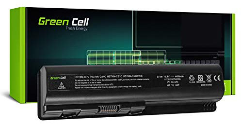 Green Cell Laptop Battery for HP Compaq Presario CQ40 - CQ71-489EZ, G50 - G71T-400, HDX X16, HDX16T, Pavilion 210-1098EI, 8057CZ, D6Z-2100, DV4 - DV6Z-2100