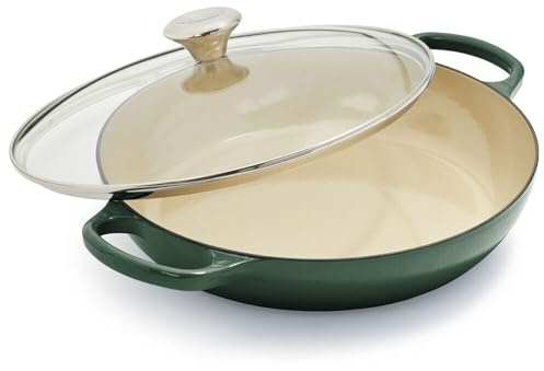 Le Creuset Buffet Casserole with Glass Lid, 3.5 qt, Artichoke