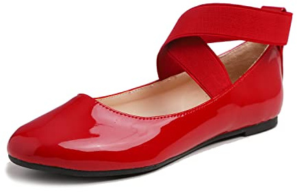 Feversole Ballerina Pelle Scamosciata Colorata con Cuscino in Memory Foam per amaretti da Donna
