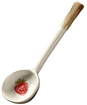 MAGICLULU Löffel aus Keramik Mixer für Kaffee Küchenversorgung japanisch Kuchen Besteck Küchengeschirr Chinesischer Suppenlöffel empfindlich Rührlöffel Küchenwaren Dessertlöffel Esslöffel