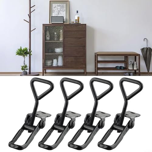 Verstellbares Knebelklemmen-Set mit 4 Stück, perfekt für Schranksicherheitsanwendungen