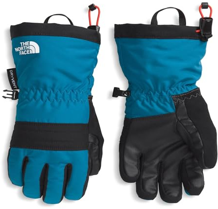 The North Face Little Kids' Montana Insulated Ski Glove - Touchscreen Compatible, Water & Wind Resistant, Fleece Lined, Dusk Blue, Small