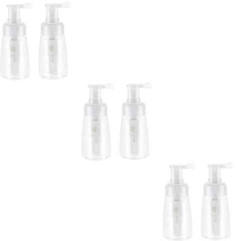 minkissy 6pcs Hair Spray Bottles Salon Use Barber Shop Spray Bottles for Powder