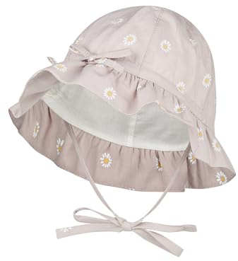 Sterntaler Hut Gänseblümchen Solhatt, Ljusgrå, 51 Unisex Barn