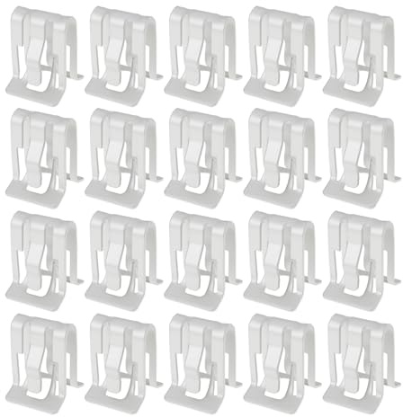 SG Store 50 Pezzi Di Clip Di Fissaggio In Metallo Per Modanature Di Fissaggio Del Pannello Del Cruscotto Dell'auto 16662182 Compatibile Con GM 1994-2017