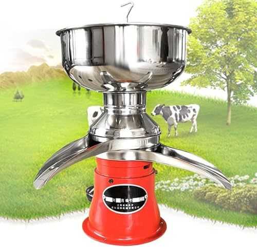Séparateur de lait électrique – Centrifugeuse de lait haute efficacité pour convertir le lait cru en crème et lait écrémé, idéal pour les fermes laitières