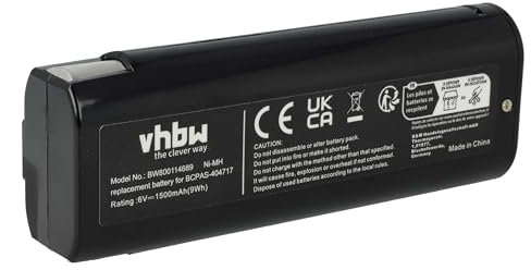 vhbw 1x Akku kompatibel mit Paslode Impulse IM350 + Plus, IM350/90 CT, IM350A, IM350ct Werkzeug (1500 mAh, NiMH, 6 V)