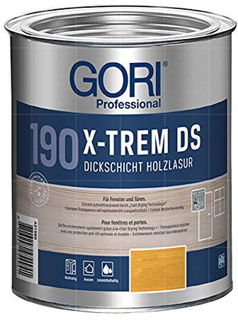 GORI 190 X-TREM DS (2,50 Liter) Dickschichtlasur Farbe Eiche