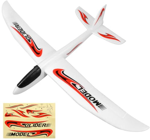 Gadpiparty Foam Glider Plane 39 Inch, EPP Foam Hand Throwing Glider, Outdoor Flying Toy for Kids Boys Girls 3-12 Years Old
