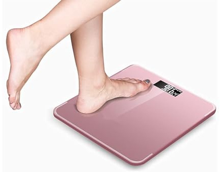 Bilancia Pesapersone Elettronica Digitale In Vetro Con Portata Di 180 Kg - Colori Assortiti