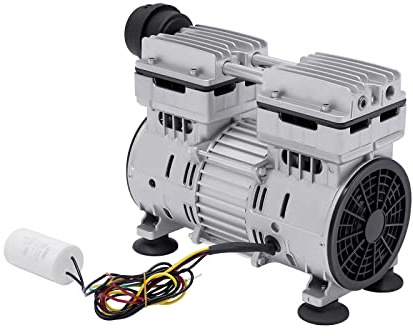 Vakuumpump oljefri industriell laboratorium-vakuumpump oljefri pump 220 V 500 W 120 LPM (750 W)