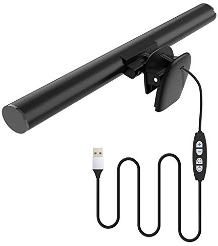 BEBIKR Skrivbord LED-ljus dimbar USB-lampa för hem kontor sovsal öga för skydd lä monitor laptop skärm lampa laptop skärm lampa laptop skärm ljus