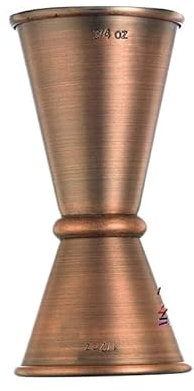 CHFYIJYHM Jigger de Style Japonais, Double Jigger à Cocktail 1/2OZ, 3/4OZ, Outil de Barre de Jigger de Barre, for Le Style de Bar à la Maison(AntiqueC 15ml 22ml)