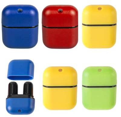 TPZORJX 6 Pièces Double trou Stick Inhalateur pour Huiles Essentielles Nez,Tubes Inhalateurs Réutilisable Plastiques Vides Aromathérapie avec 12 Mèches Bonne Hygroscopique