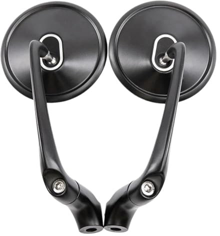Motorrad Lenkerendenspiegel Für Kawa&saki Z900 Z900RS Z800 Z1000 Motorrad Aluminium Rückansicht Rückspiegel Seitenspiegel