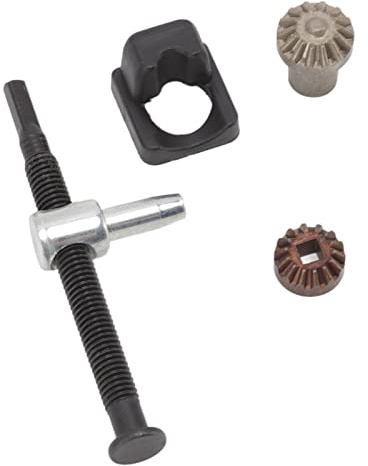 Itonash 2 Set Chain Bar Tensioner Adjuster Kit Iron Aluminum Chainsaw Tensioner Repair Assembly Kit for CS370 CS400 CS4200ES, Chainsaws Tensioner Adjuster Kit for CS 4200ES