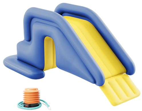 Swimming Pool Slide, Inflatable Pool Slide, 78.7x33.5x31.5 Inch PVC Swimming, Wide Water-Fillable for Outdoor, Indoor, Backyard, Style-2