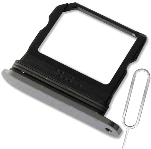 ExtKry SIM Kartenfach für Google Pixel 10 Pro Dual SIM Tray,Schwarz | Originalqualität SIM Karte Rahmen Kartenhalter Card Tray Dual SIM Tray mit SIM Pin.