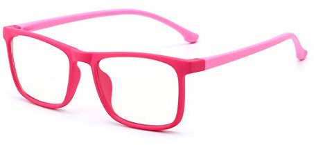 Alter 3-10 Blockieren von UV-Kopfschmerz Gaming Brille Anti-Augen-Belastung Gläser Anti Blaulicht Brille Kinder Blaulichtfilter Gläser für Computer,TV,Online-Unterricht