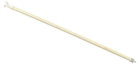 Roto Original Treppe Zugstab komplett 1000 mm lang Ziehstab in Material Holz Inklusive Vierkant am Ende des Stabes Bedienstab für Bodentreppe Designo bis zu einer Raumhöhe von 280 cm