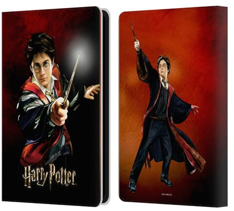 Head Case Designs Offizielle Harry Potter Harry Portrait Prisoner of Azkaban II Leder-Wallet-Hülle Kompatibel mit Kindle Paperwhite 5 (2021)