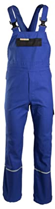 Brixton Natur Blau Latzhose Sommerarbeitshose Arbeitshose Gartenhose Sicherheitshose Schutzhose Arbeitsbekleidung