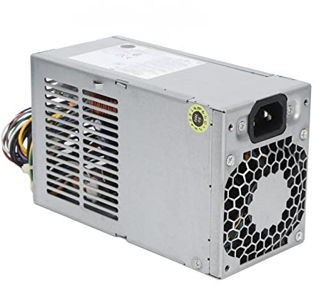Fockety Remplacement de L'Alimentation 240W pour ProDesk 400 600 800 G1 G2 SFF, Dissipateur de Chaleur en Aluminium Refroidissement Rapide PC Alimentation de Bureau