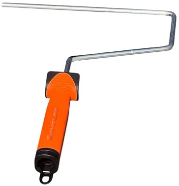 Rouleau de plâtre à rouler pour application de mastic de cloison sèche prêt à l'emploi 7,6 cm, 17,8 cm, 25,4 cm, rouleau d'angle et applicateur écrémé de plâtre (25,4 cm pour cadre de 25 cm, connexion