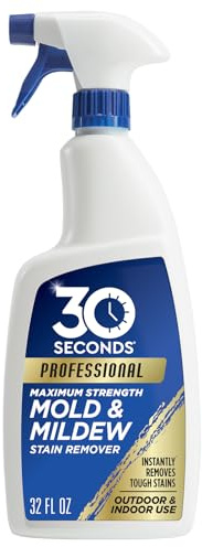 30 SECONDS Pro - Eliminador de manchas de moho y moho | 32 onzas líquidas