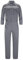 Yukirtiq Herren Arbeitsoveralls Handwerker Overall Arbeitsanzug Werkstatt Rallyekombi Mechanisch Arbeitskleidung Reflektierend Anzug Arbeitsoverall, Grau, M