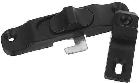 OUNONA Serratura per Porte Scorrevoli in Lega di Alluminio Regolabile Limitatore di Apertura per Sicurezza Finestre Balcone Blocco Resistente per Vetro e Zanzariera