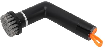 GLOGLOW Other Household Appliances ABS Bathroom Brush Cleaner with Lithium Ion Battery, Fast for Tub and Tile Scrubber, Handhold Automatic, Nan (Black)