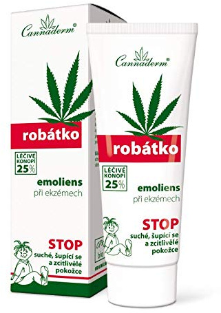CANNADERM Robatko Emoliens für empfindliche Haut von Kindern 75g