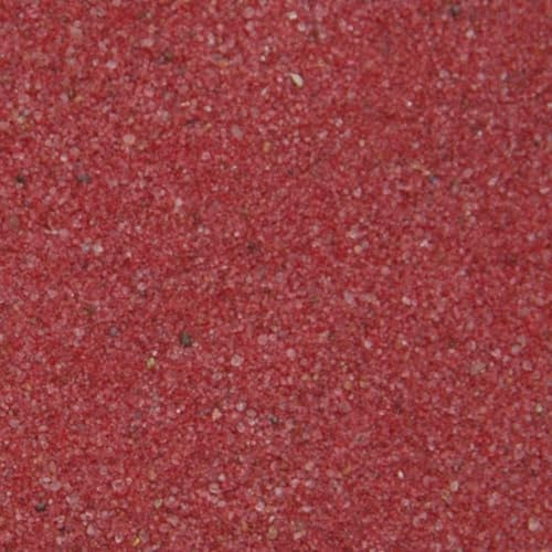 Dihl Unipac 1KG Red Coloured Aquarium Tank Pond Sand, 0.5mm to 0.6mm Grain Size, Decorative, Non-Toxic Natural Substrate. Fish, Aquatic Reptiles, Arthropods and Amphibians – 1 KG, Red