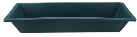 Gatuida Pig Feeding Trough: Livestock Feeder Animal Feeder Bowl for Grain Water Poultry Goat Sheep and Cattle Barn Use 60cm