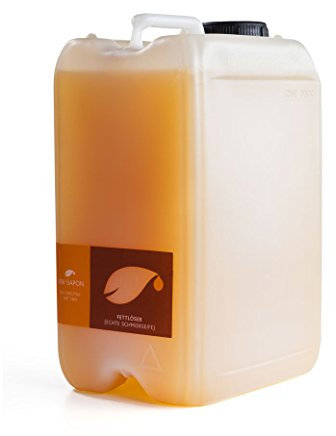 BIO Fettlöser - Schmierseife Konzentrat von Uni Sapon - chemiefrei - umweltschonend - zertifiziert - natürliche, pflanzliche Inhaltsstoffe - Vegan, Größe:3 L