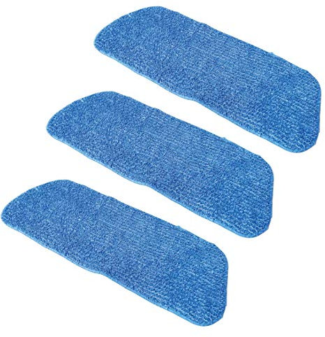 Addis Replacement Heads Pads, Blue, Spray Mop Refill Pack of 3, 41 x 14cm