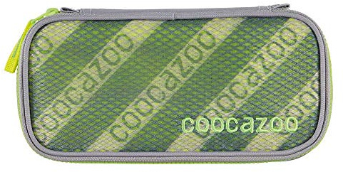 coocazoo Federmäppchen PencilDenzel, Schlamperetui, Geodreieckfach, Stundenplanfach, herausnehmbarer Stiftehalter, zusätzliches Reißverschlussfach