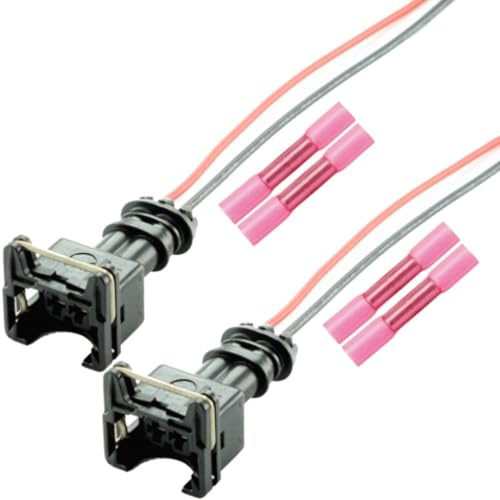 Overdrive-Racing 2x Reparatur Ersatz Stecker Einspritzdüse Einspritzventil Passend Für Bosch EV1 037906240 1287013003