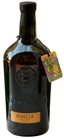 1 Bottle Italian MAECIA 2021 Malvasia Colli Aprutini IGT Macerato by Vinum Hadrianum | Colore Ambra (Orange Wine) | Affinato in Anfora di Argilla - (Each Bottle 750 ml)