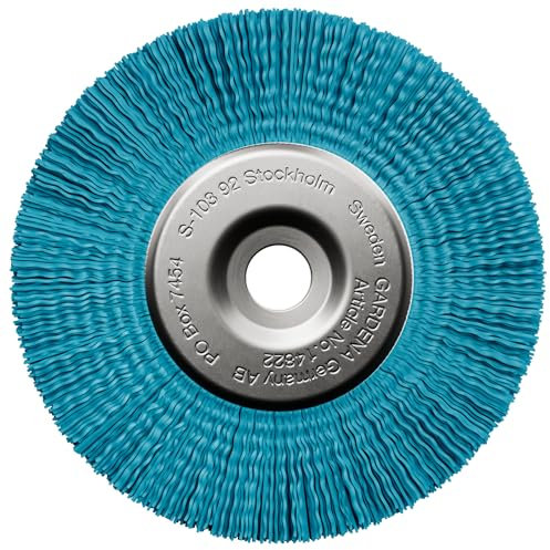 Gardena Fugenbürste Nylon: Zubehör und Ersatzteil für die Akku-Fugenbürste EasyWeed 1800/18V P4A, zur Unkrautentfernung auf empfindlichen Außenflächen, mit Nylonborsten (14822-20)
