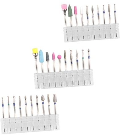 Housoutil Kit De Manucure 3 Pièces Outils De Polissage Pour Faux En Acrylique Projets De Nail Art