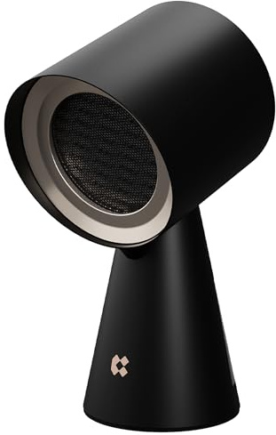 CIARRA Cappa aspirante purificatore d'aria portatile, aspirazione 120 m³/h, modalità di riciclo con filtro al carbone, multi-filtrazione, 2 velocità, nero
