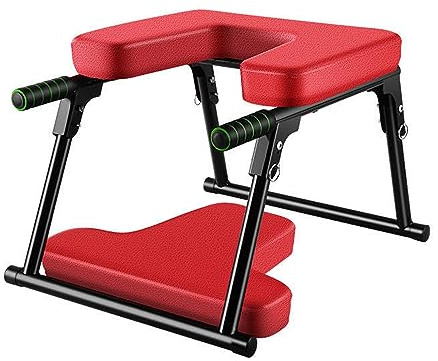 Inversion Tischstuhl für Kopfstand, Schulterständer und Yoga – Faltbarer multifunktionaler Heim-Fitnesshocker für Krafttraining & Kopfstandübung