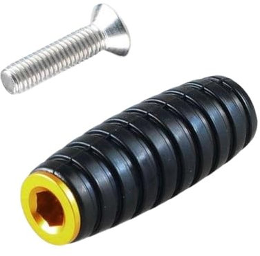 Motorrad Schalthebel aus Motorrad-Fußraste, Motorrad-Gangschaltung, Bremshebelrasten, Motorrad-Knurled-Shifter-Peg Mit 6-mm-Loch Für ATV Roller