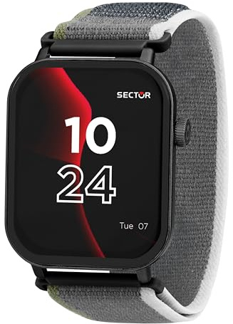 Sector No Limits Smartwatch Uomo, Digitale, 38 mm, Collezione S-07, Regalo Compleanno Amico, Fidanzato, Papà