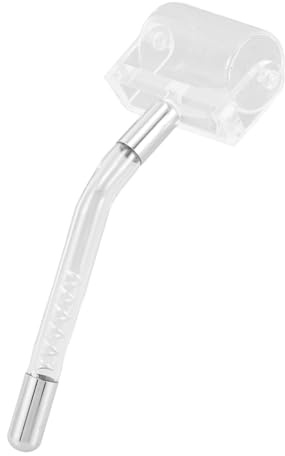 DIYEAH Rouleau en Verre pour Soin Facial de Remplacement Accessoire Portable et Léger pour Appareil à Haute Fréquence Visage en Déplacement